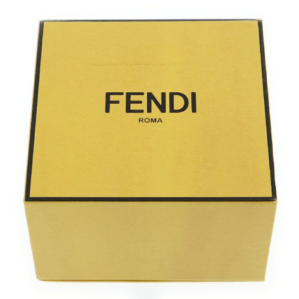 FENDI Bracelet Bangle F Logo Silver Gold Authentic