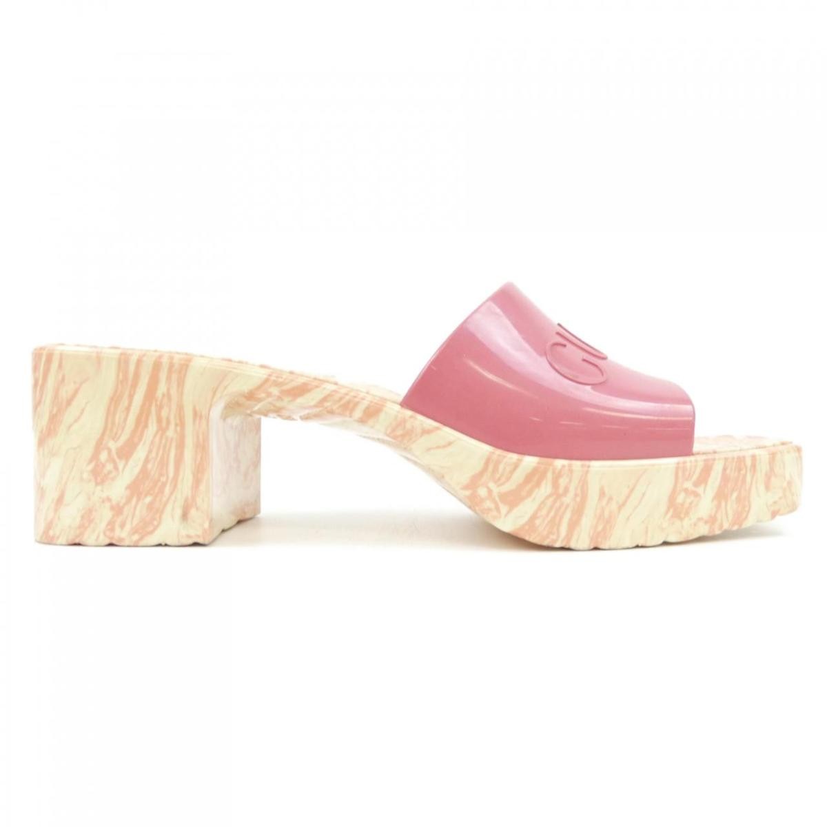 GUCCI Sandals Shoes EU 36 US 6 Pink Authentic