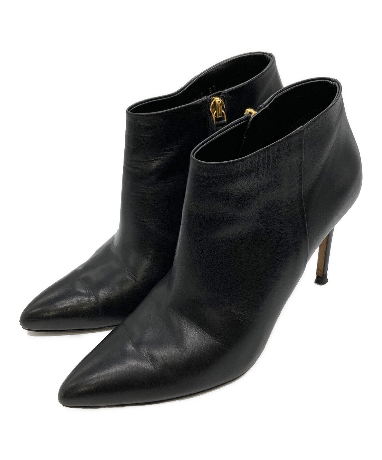 GUCCI Bootie Shoes EU 37 US 7 Black Authentic