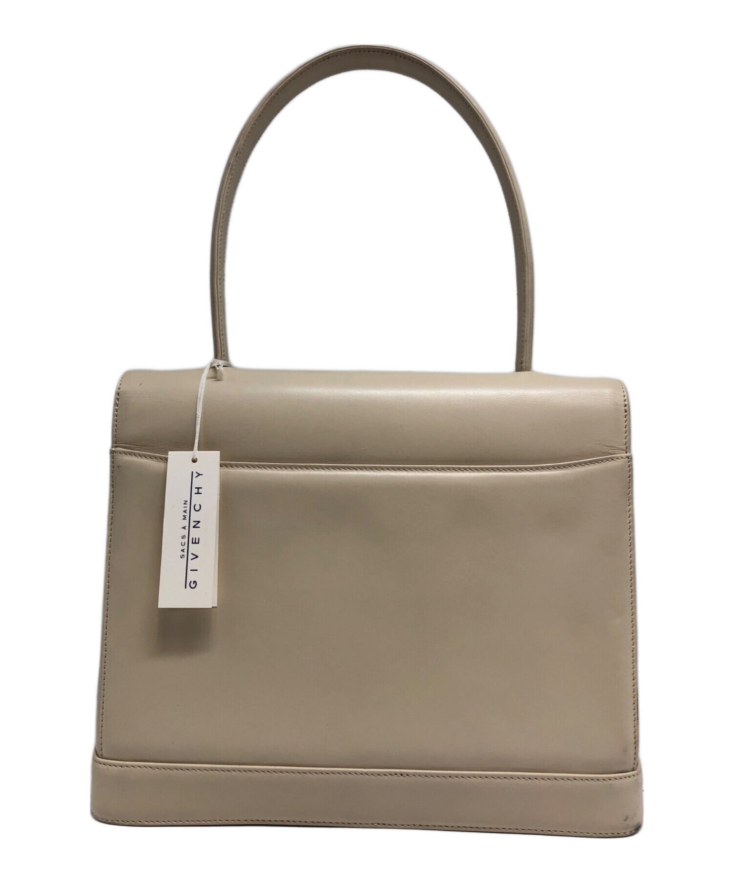 GIVENCHY Hand Bag Tote Purse 4G Beige Authentic