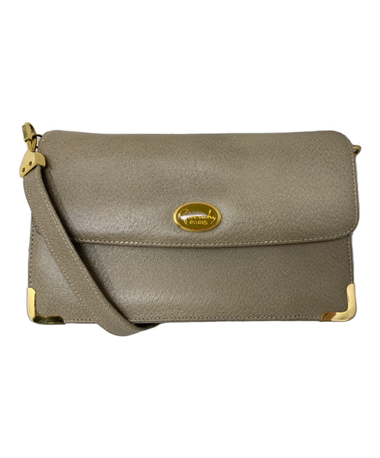 GIVENCHY Shoulder Bag Purse Khaki Authentic