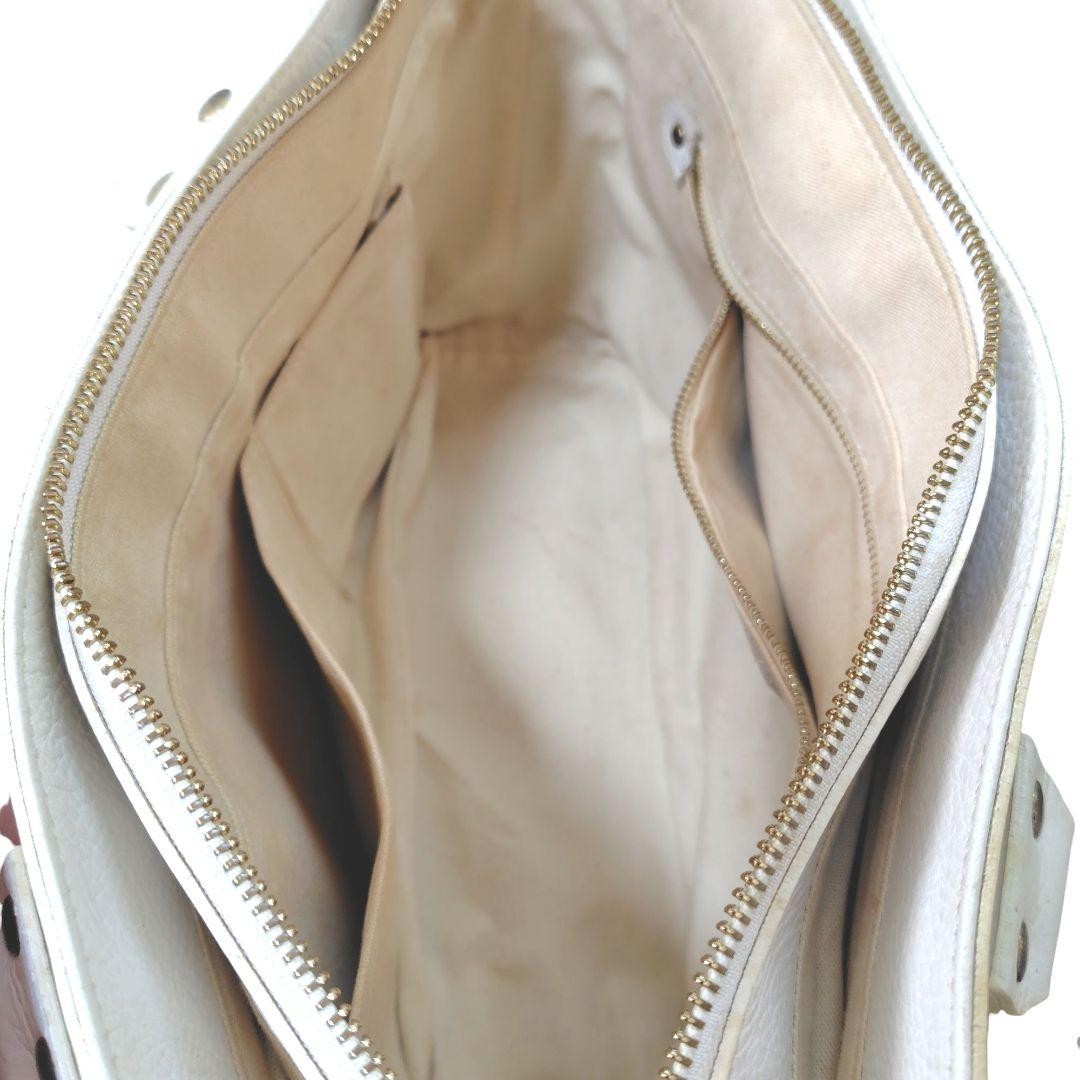 Chloe Hand Bag Tote Purse Basket Bag Leather Authentic