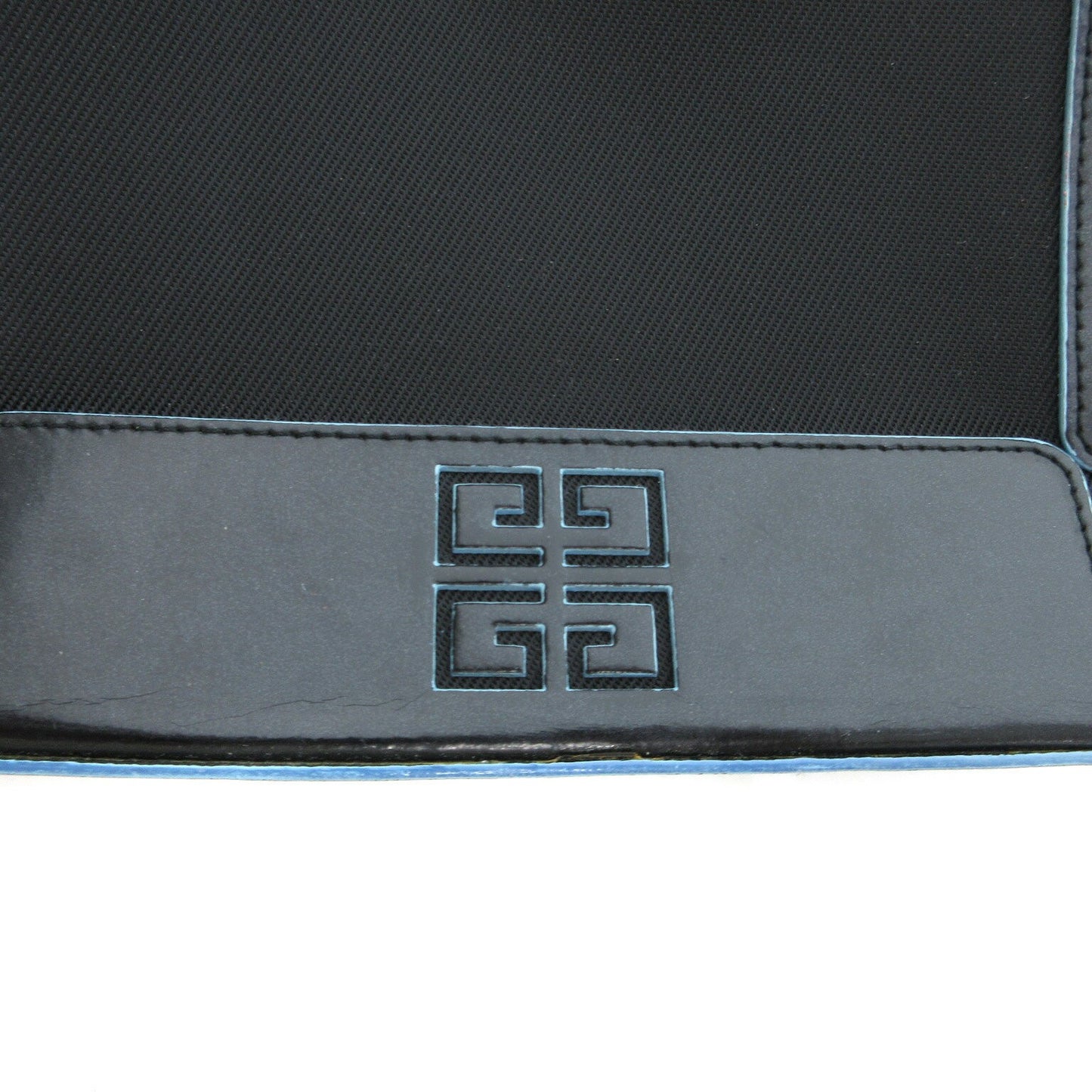 GIVENCHY Shoulder Bag Purse 4G Leather Black Authentic