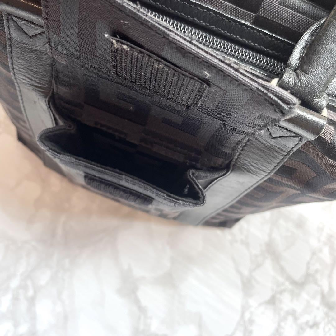 GIVENCHY Hand Bag Tote Purse 4G Black Authentic