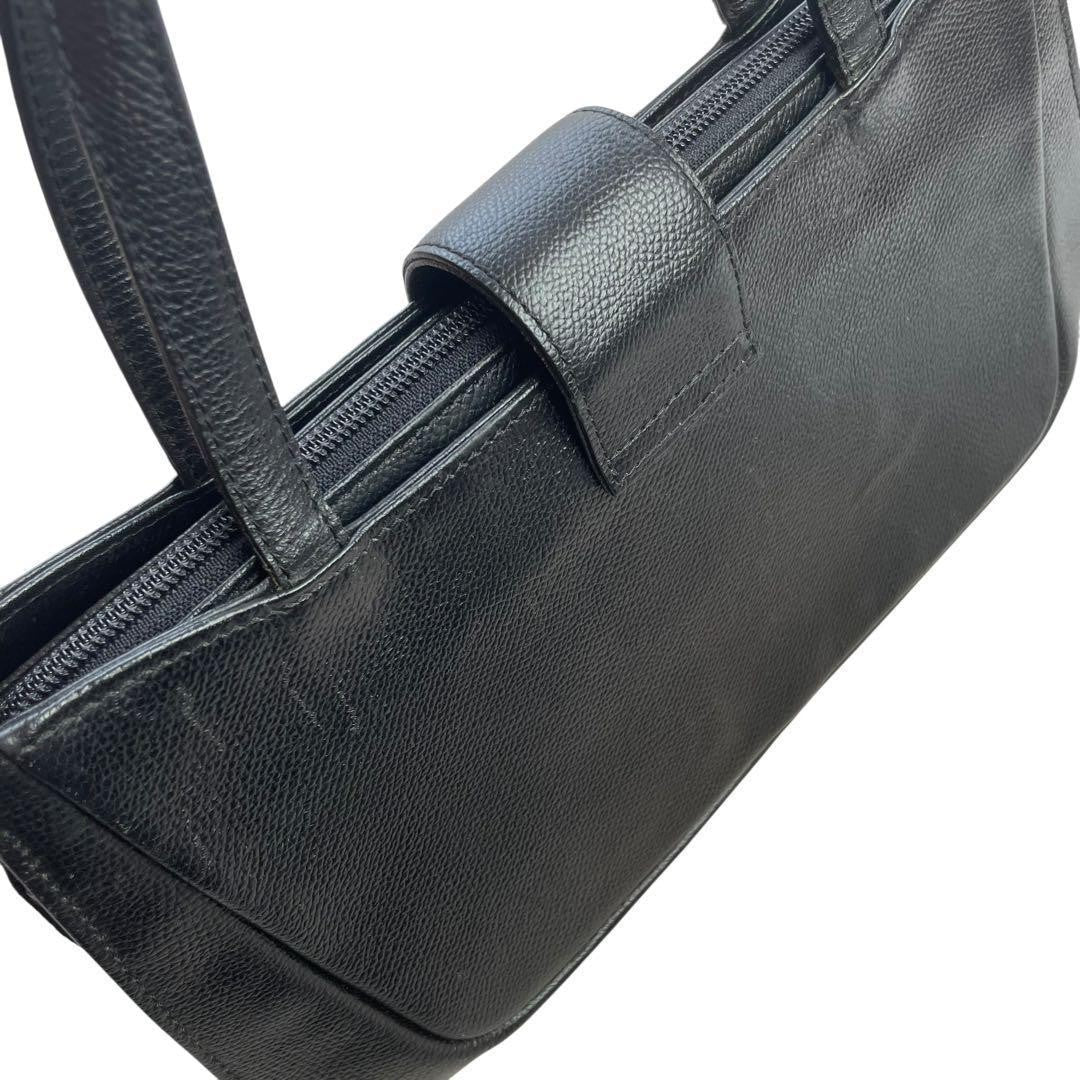 GIVENCHY Hand Bag Tote Purse 4G Leather Black Authentic
