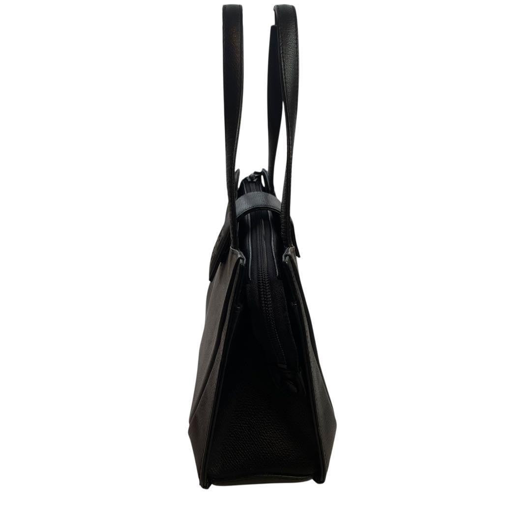 GIVENCHY Hand Bag Tote Purse 4G Leather Black Authentic