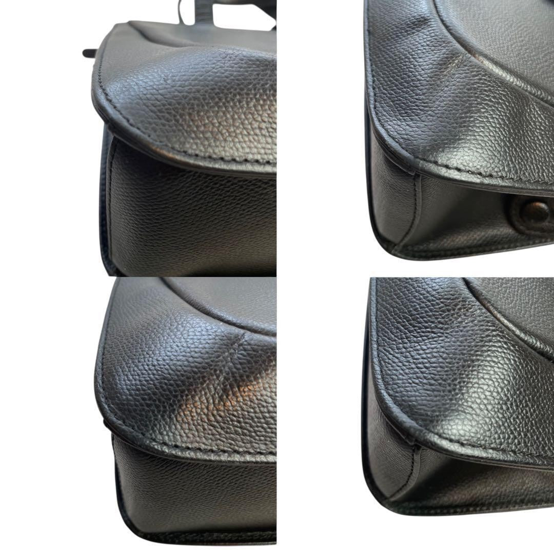 GIVENCHY Hand Bag Tote Purse 4G Leather Black Authentic