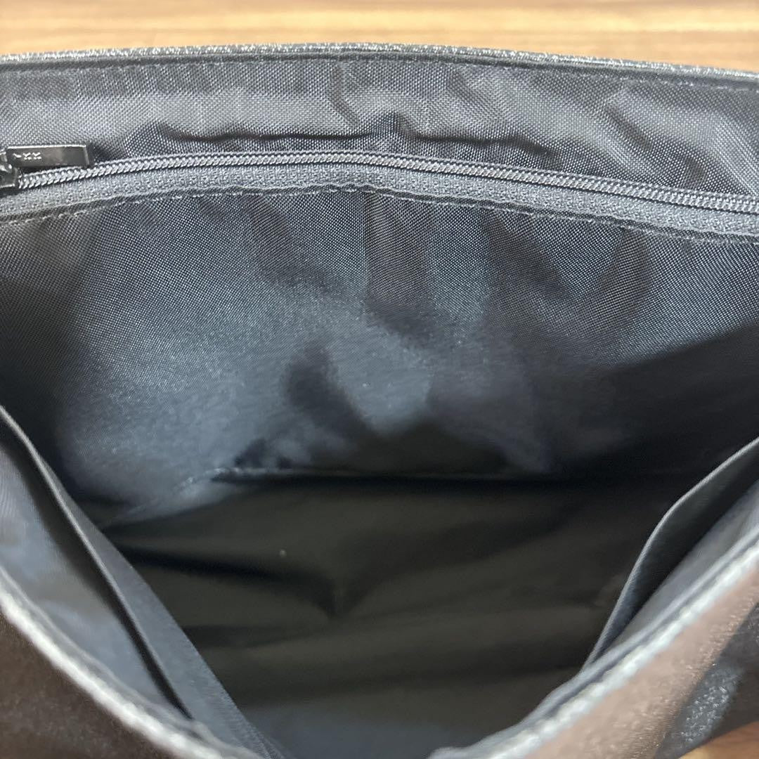 GIVENCHY Hand Bag Tote Purse 4G Leather Canvas Gray Authentic