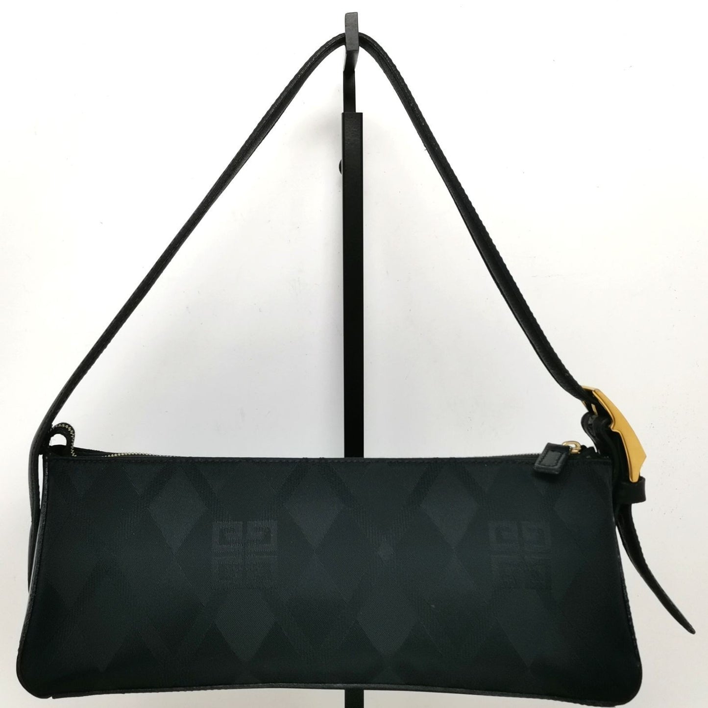 GIVENCHY Shoulder Bag Purse Accessory Pouch 4G Black Authentic