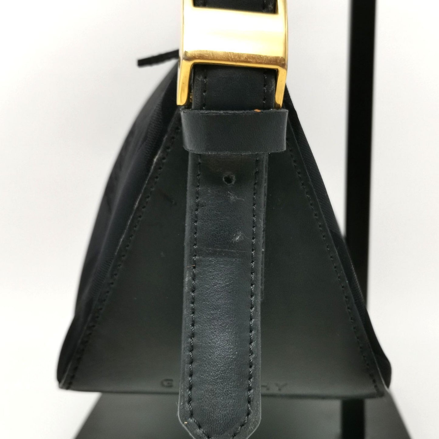 GIVENCHY Shoulder Bag Purse Accessory Pouch 4G Black Authentic