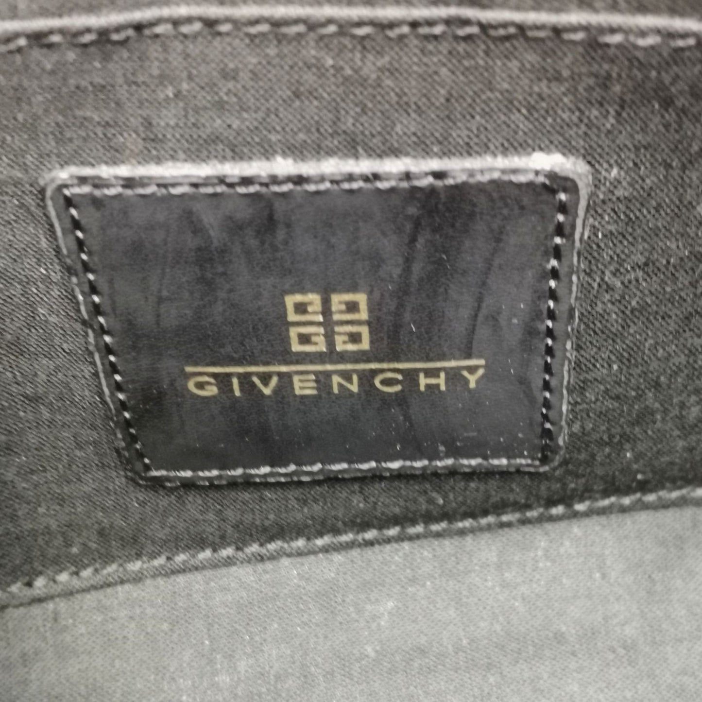 GIVENCHY Shoulder Bag Purse Accessory Pouch 4G Black Authentic