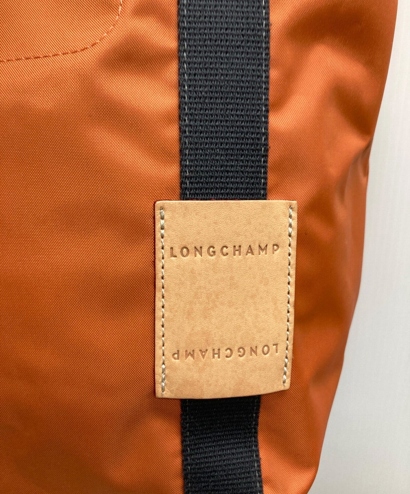 Longchamp Hand Bag Tote Purse LE PLIAGE RE-PLAY Brown Authentic