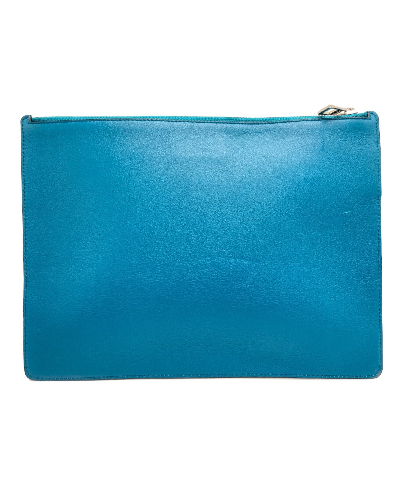 LOEWE Clutch Bag Second Bag Anagram Red Authentic