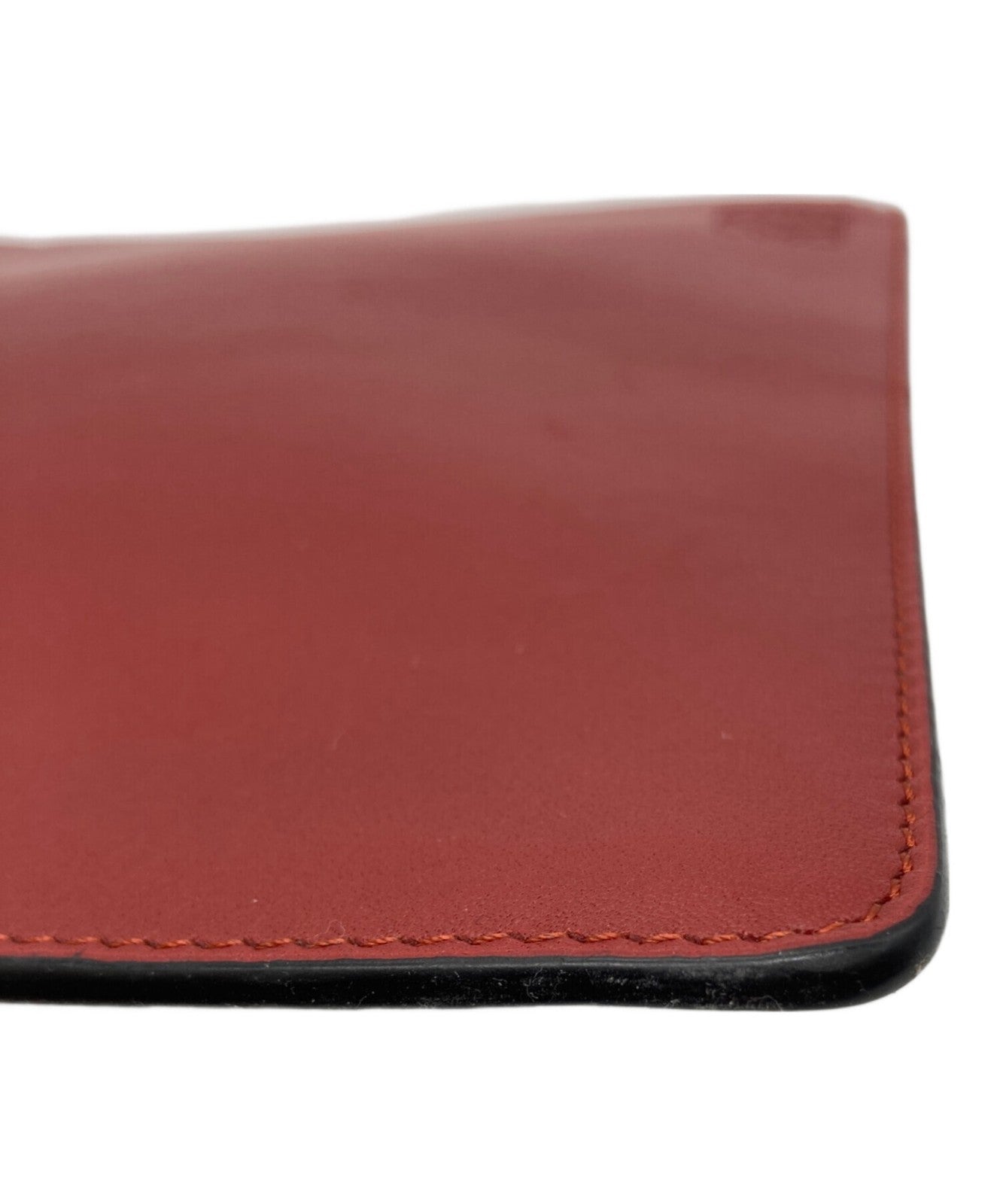 LOEWE Clutch Bag Second Bag Anagram Red Authentic