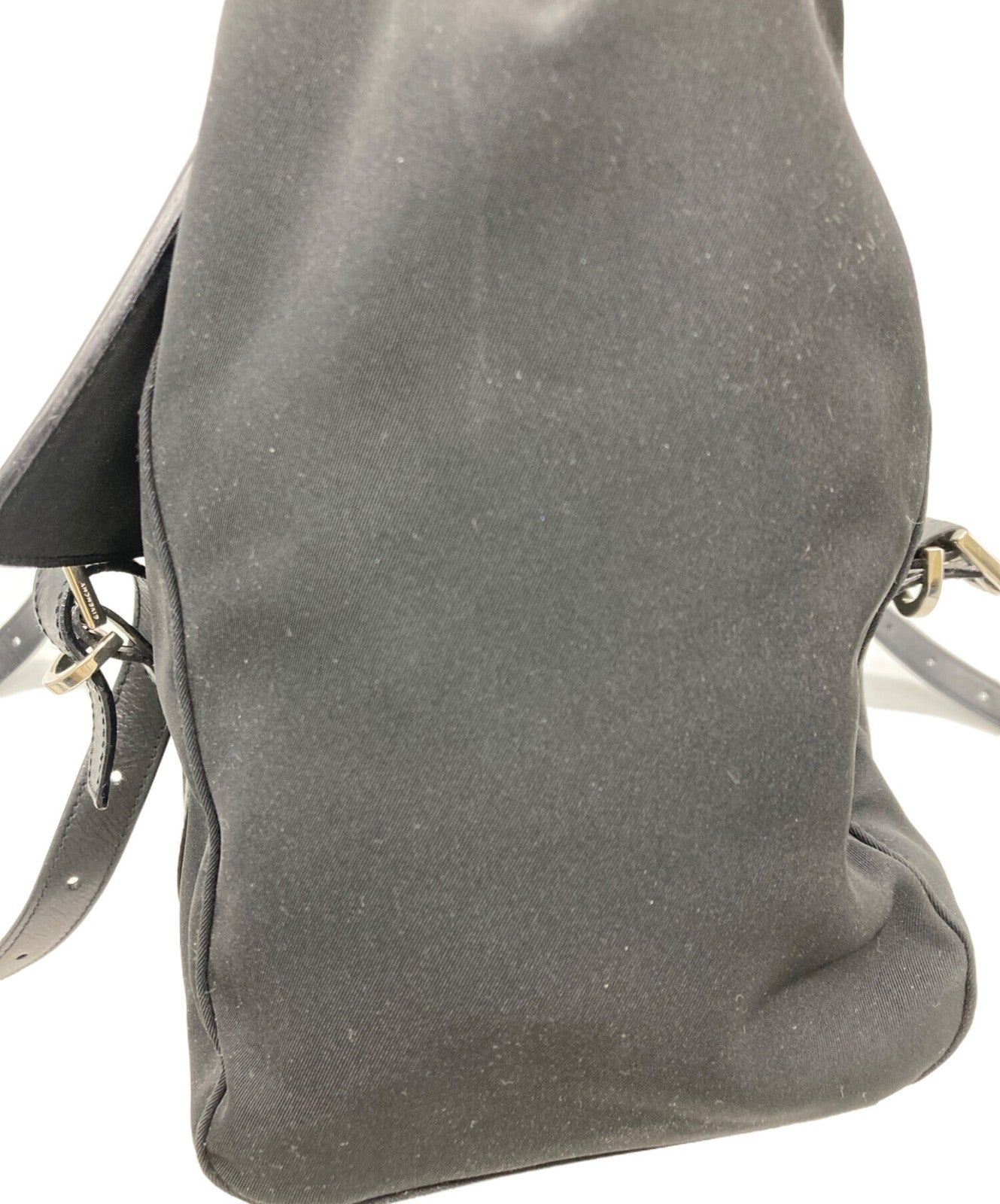 GIVENCHY Hand Bag Tote Purse 4G Black Authentic