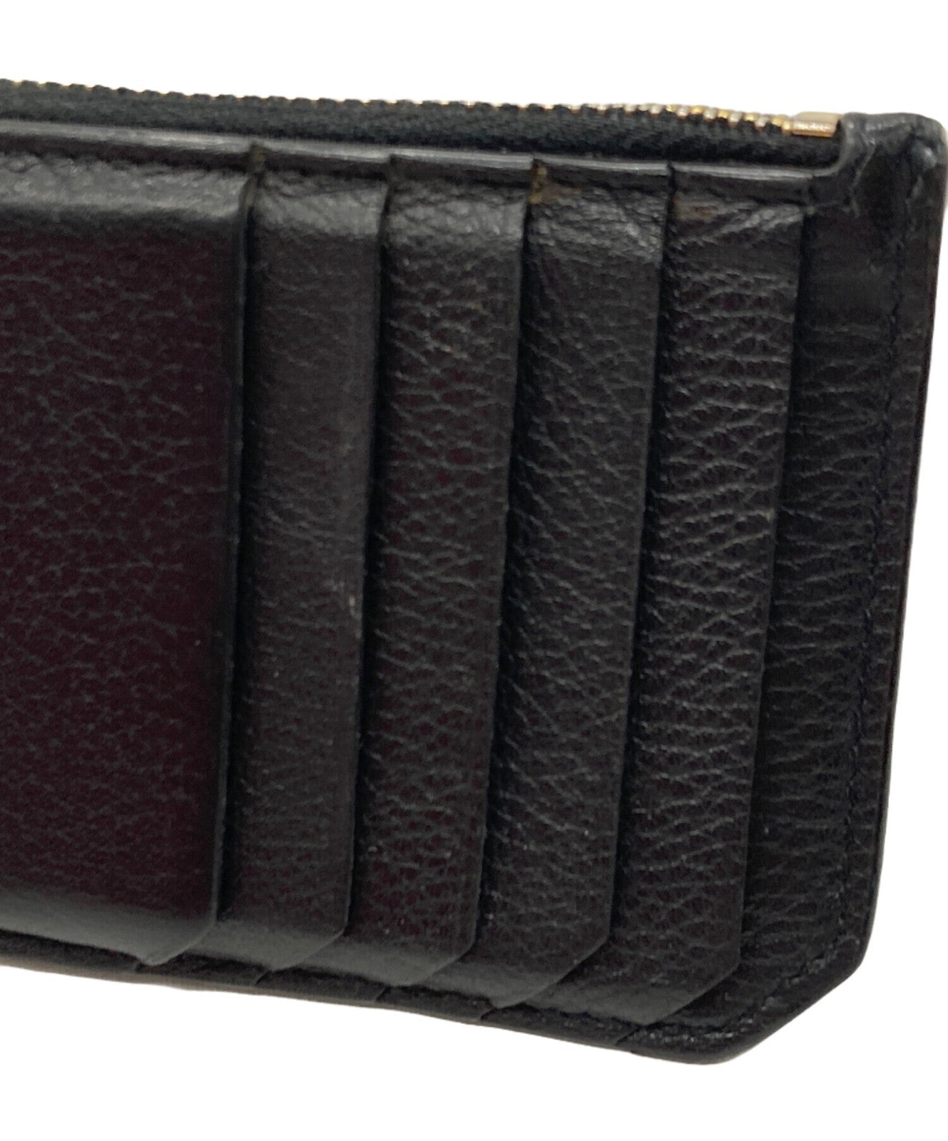 Saint Laurent Paris Fragment Case Purse YSL Cassandra Black Authentic