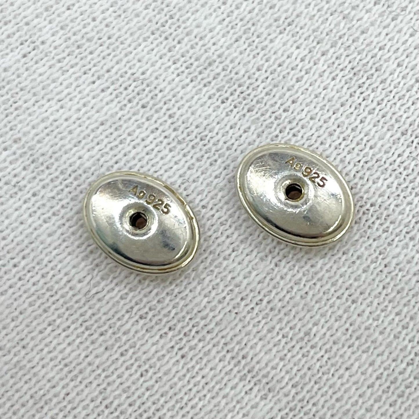 GUCCI Earrings Interlocking G Heart Silver AG925 Women Accessory Authentic