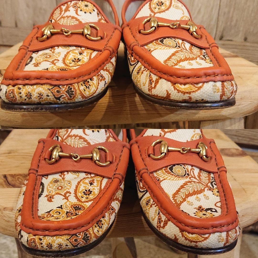 GUCCI Loafers Shoes 1953 Limited Collection Horse Bit EU 35.5 US 5.5 Multicolor