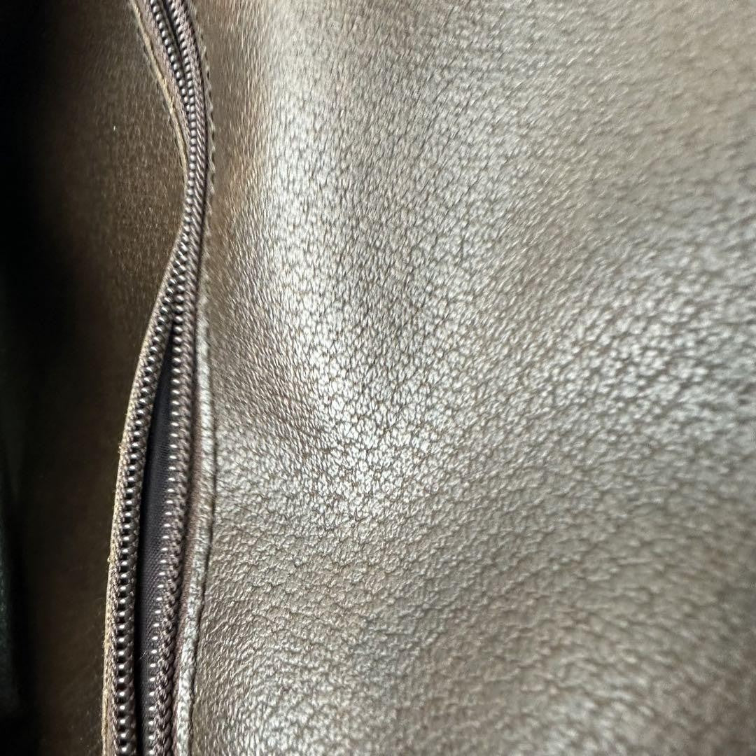 Longchamp Mini Shoulder Bag Purse Leather Camel Brown Authentic