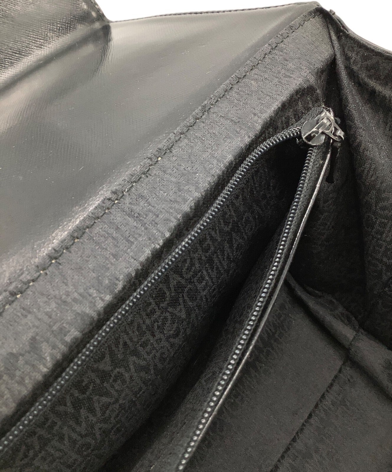 VERSACE Hand Bag Tote Purse Black Authentic