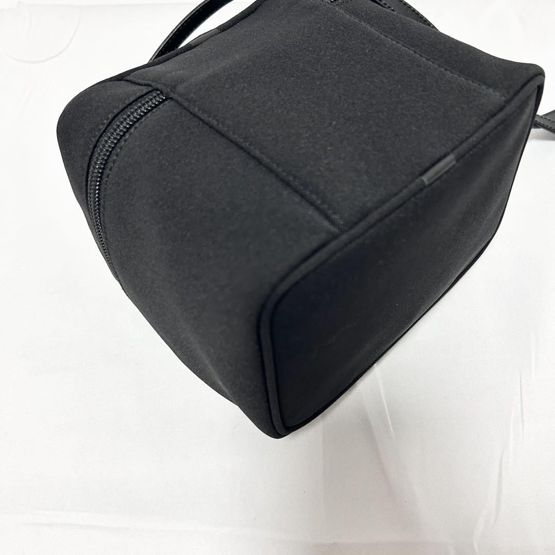 Salvatore Ferragamo Mini Shoulder Bag Purse 2way Vara Ribbon Black Authentic