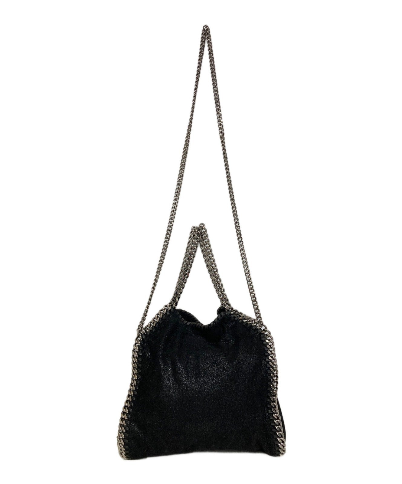 Stella McCartney Hand Shoulder Bag Tote Purse 2way Falabella Black Authentic