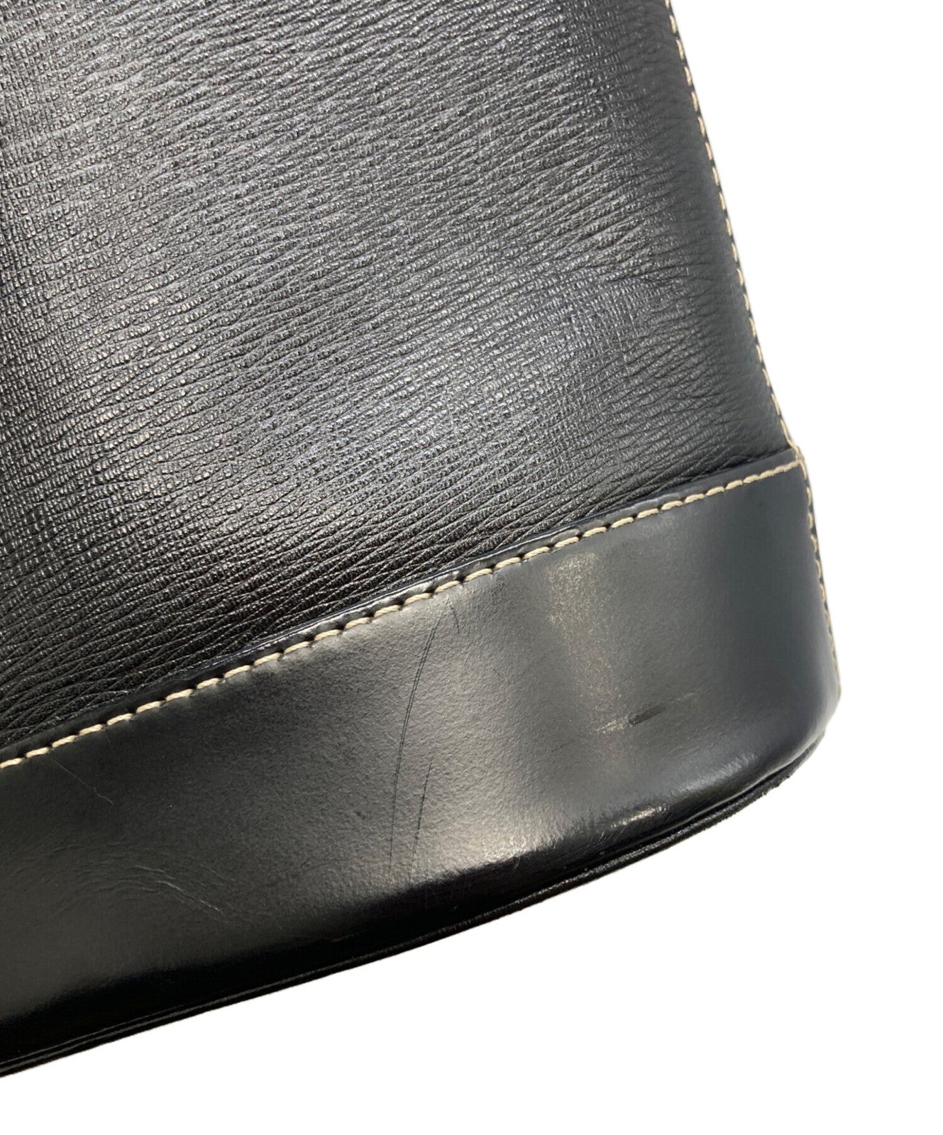 BURBERRY Hand Bag Tote Purse Nova Check Authentic Black