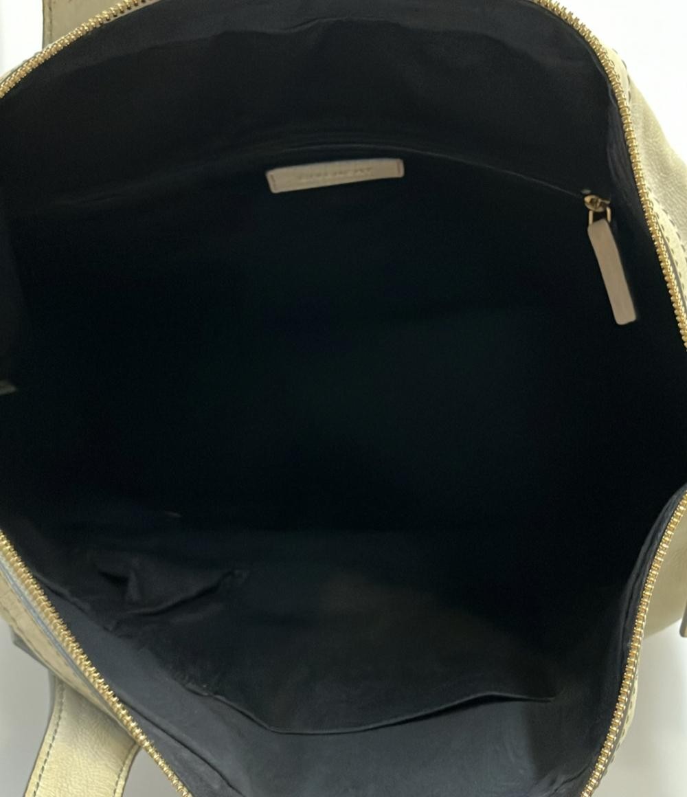 GIVENCHY Hand Shoulder Bag Tote Purse 2way Beige Authentic