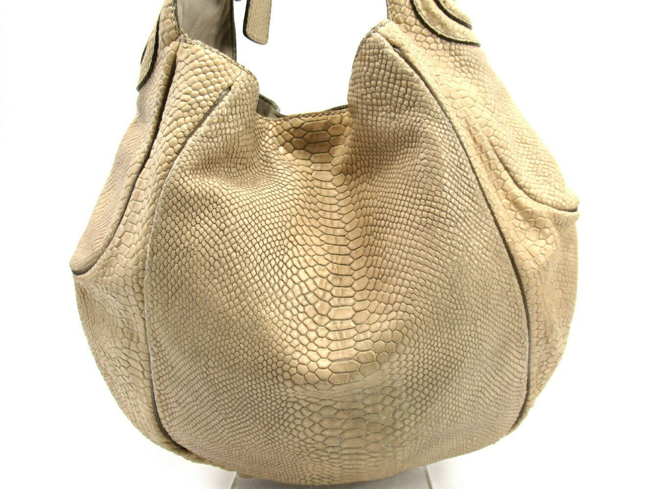 GIVENCHY Hand Bag Tote Purse Beige Authentic
