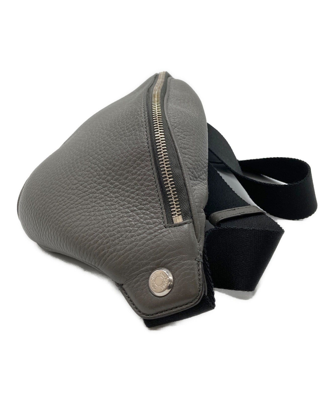 MULBERRY Shoulder Bag Purse Urban Belt Bag Body Bag Gray Authentic