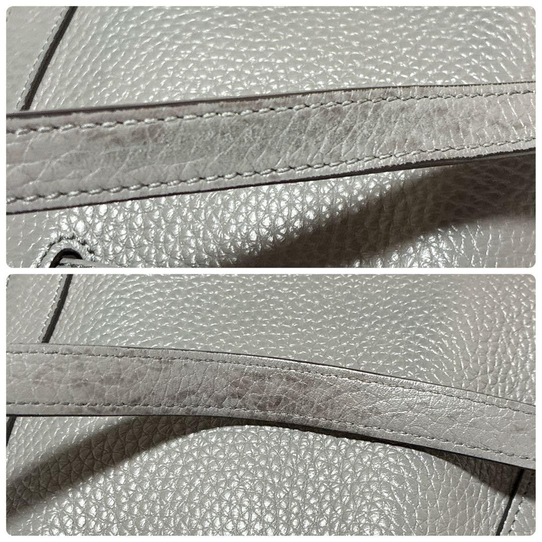 MULBERRY Shoulder Bag Purse Gray Authentic