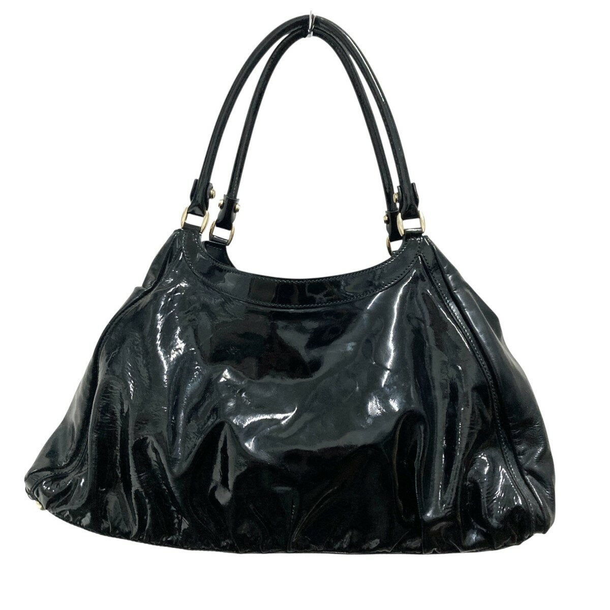 GUCCI Hand Bag Tote Purse Black Authentic