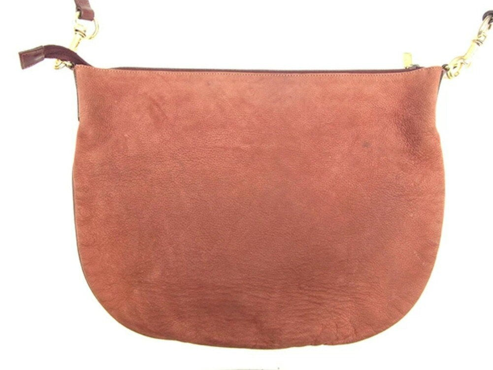 GUCCI Shoulder Bag Purse Old Bordeaux Gold Authentic