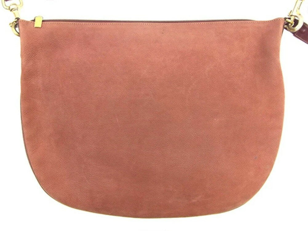 GUCCI Shoulder Bag Purse Old Bordeaux Gold Authentic