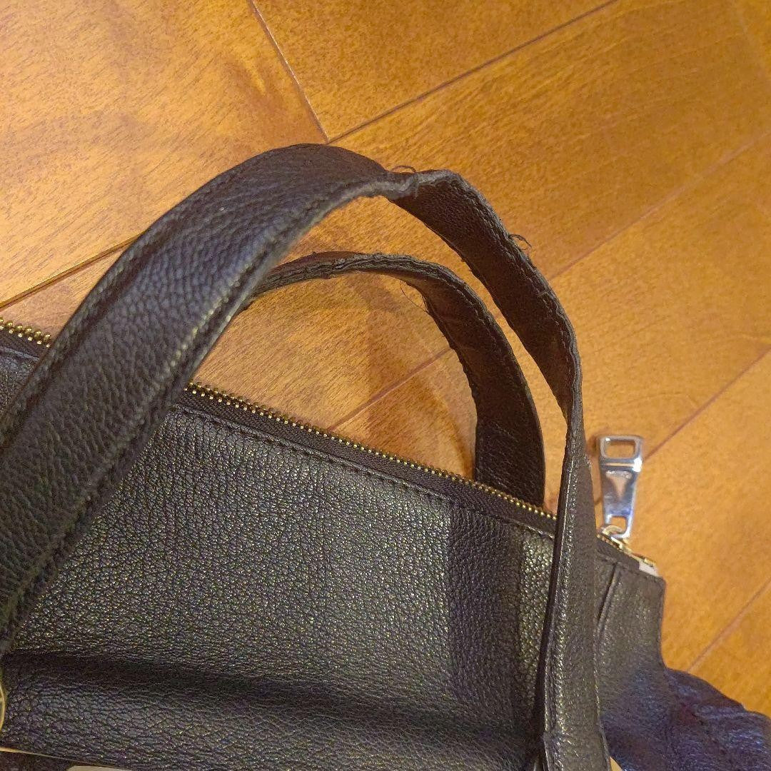 Chloe Hand Bag Tote Purse Leather Black Authentic