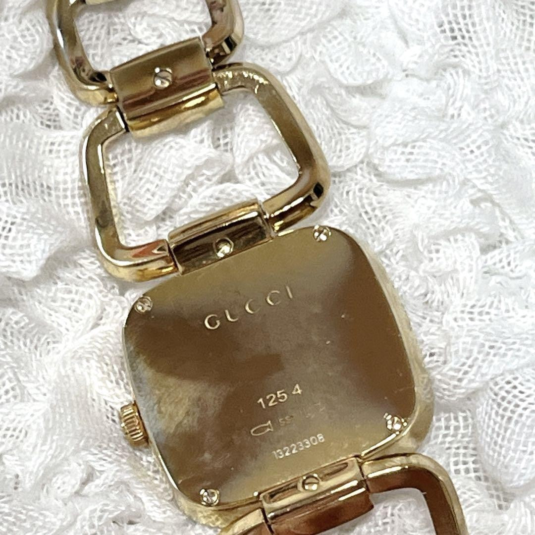 GUCCI Quartz Watch Wristwatch Gold Women's Authentic
