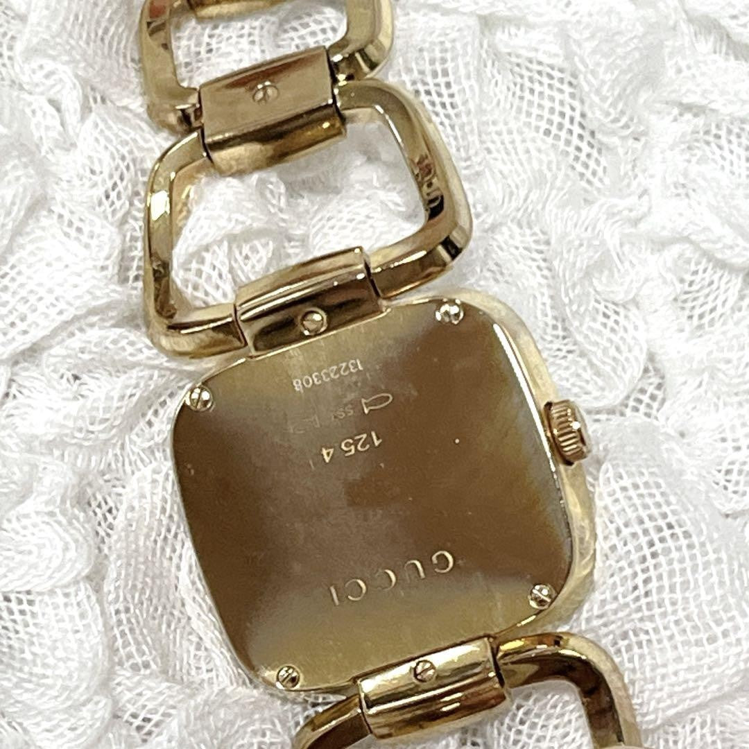 GUCCI Quartz Watch Wristwatch Gold Women's Authentic
