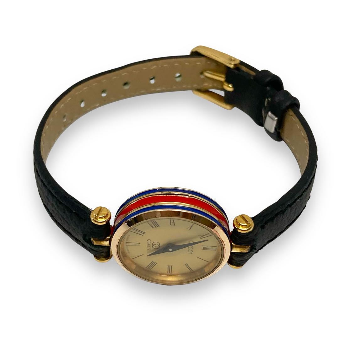 GUCCI Quartz Watch Wristwatch Gold Women's Authentic