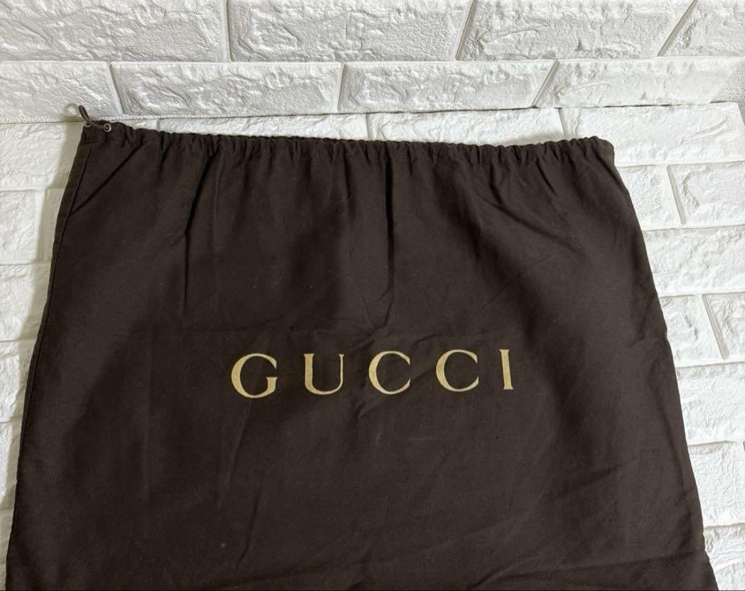 GUCCI Hand Bag Tote Purse GG Canvas Beige Authentic