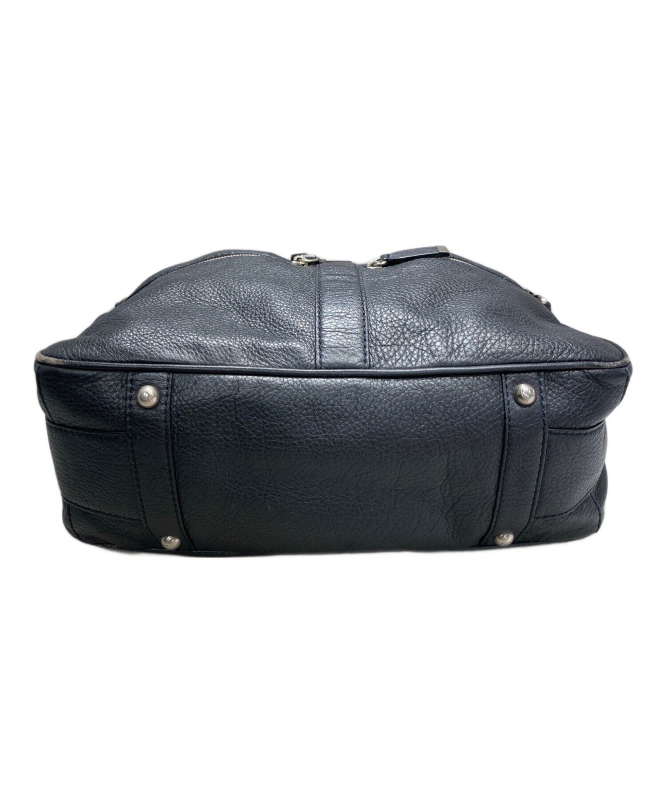 TOD'S Shoulder Bag Purse Black Authentic
