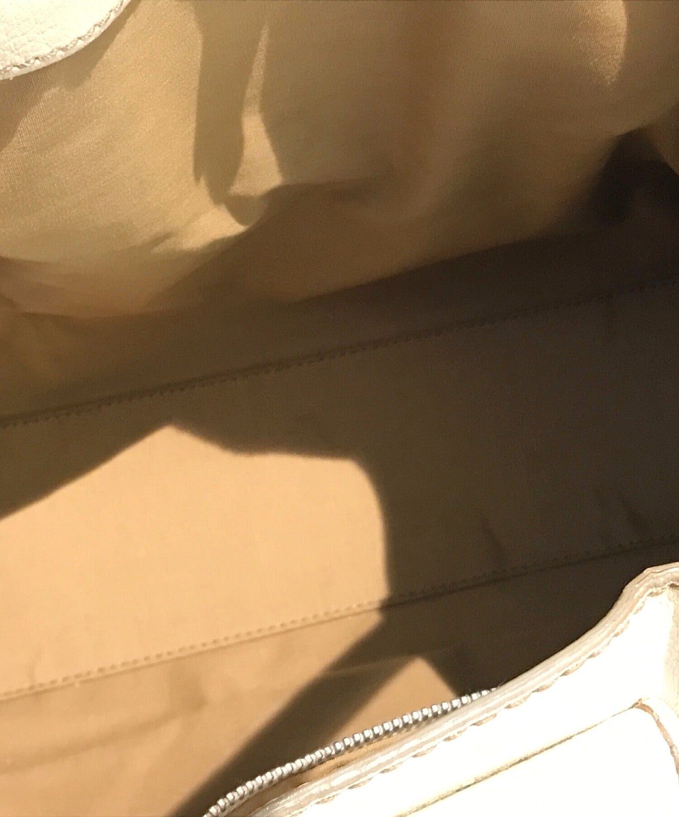 TOD'S Hand Bag Tote Purse Beige Authentic
