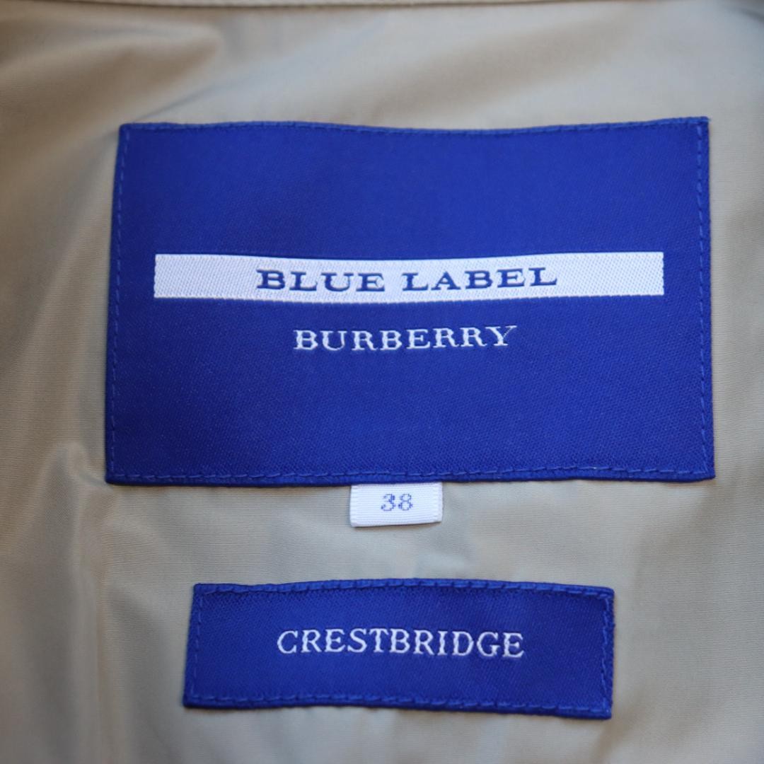 BURBERRY BLUE LABEL Coat Asian fit M 38 US size S Beige Authentic