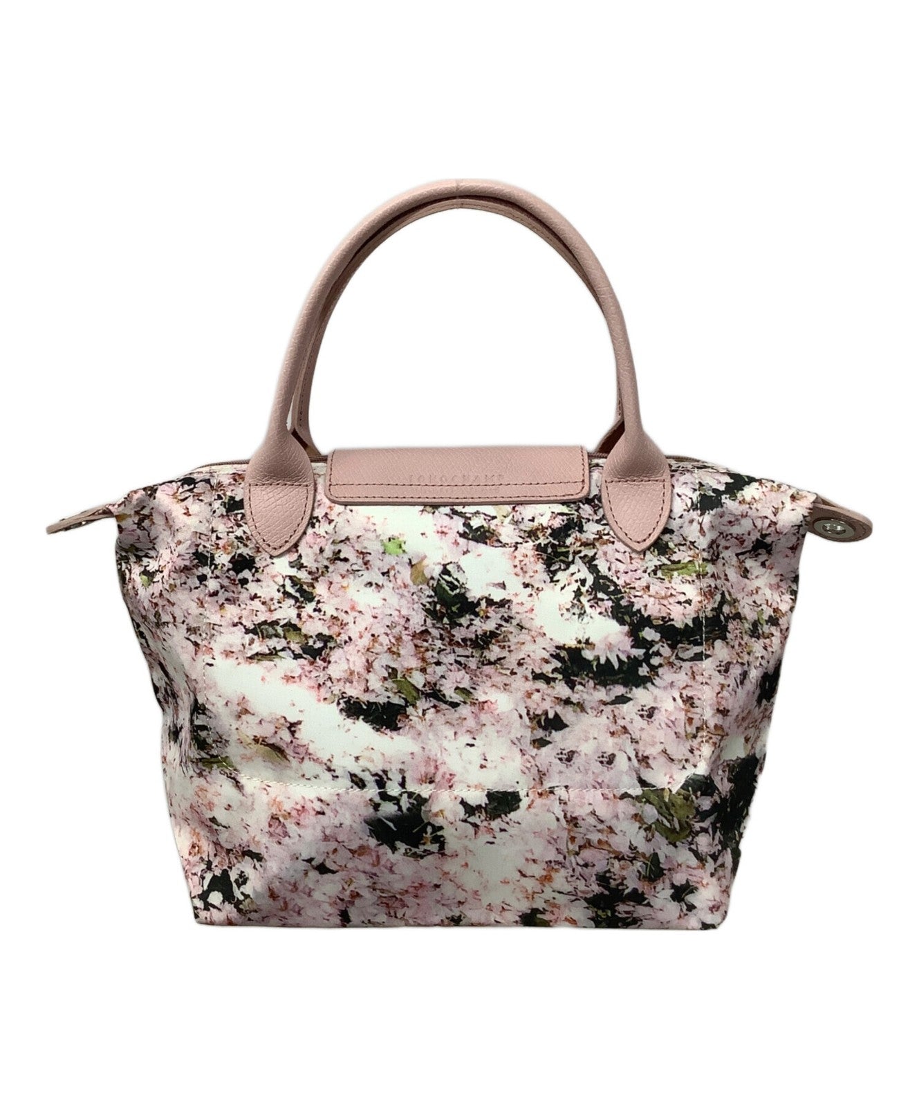 Longchamp Hand Shoulder Bag Tote Purse 2way Le Pliage Pink Authentic