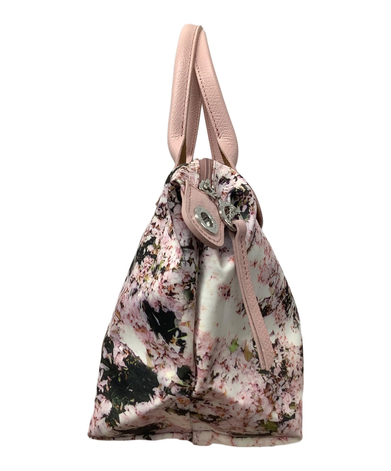 Longchamp Hand Shoulder Bag Tote Purse 2way Le Pliage Pink Authentic