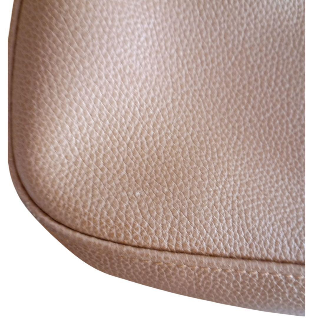 Longchamp Shoulder Bag Purse Brown Beige Authentic