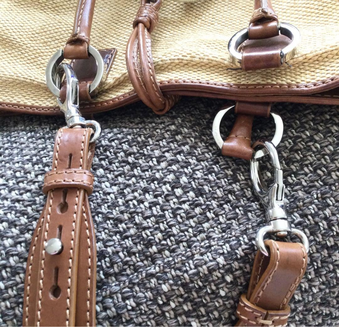 Valentino Hand Bag Tote Purse Beige Authentic