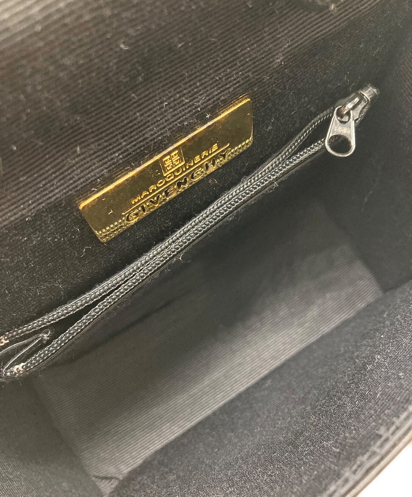 GIVENCHY Hand Bag Tote Purse 4G Black Authentic