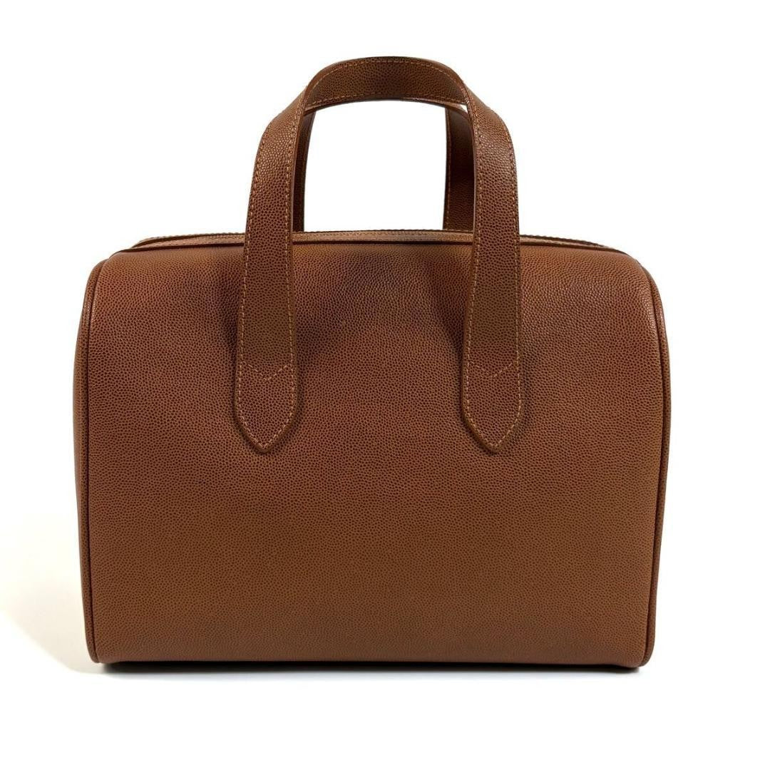 GIVENCHY Hand Bag Tote Purse 2way 4G Leather Brown Authentic