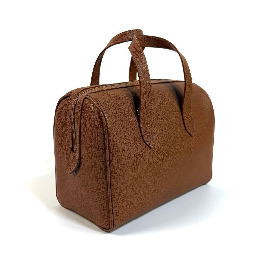 GIVENCHY Hand Bag Tote Purse 2way 4G Leather Brown Authentic