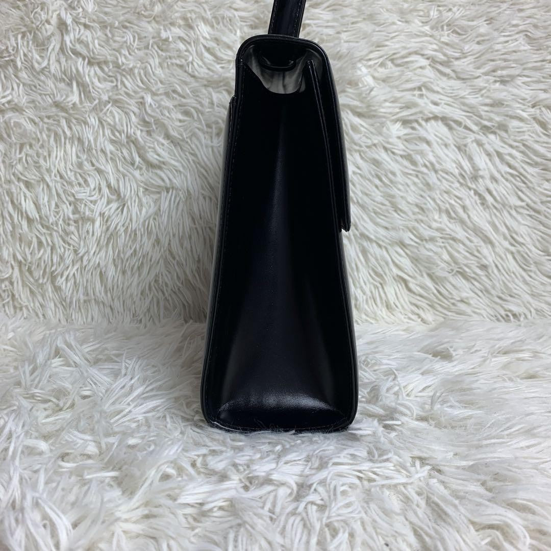 GIVENCHY Hand Bag Tote Purse 4G Leather Black Authentic